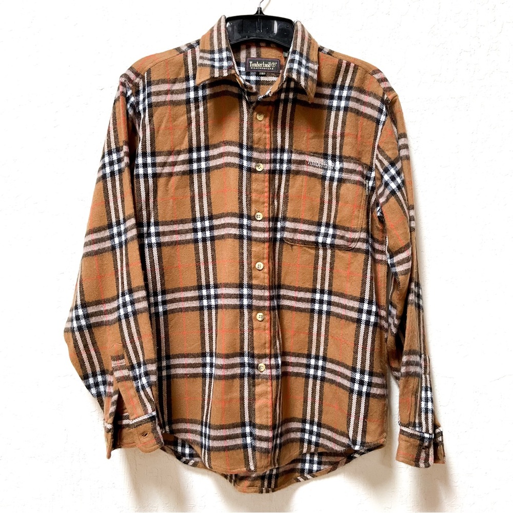 Vintage 90s Timberland Wool Flannel Shirt